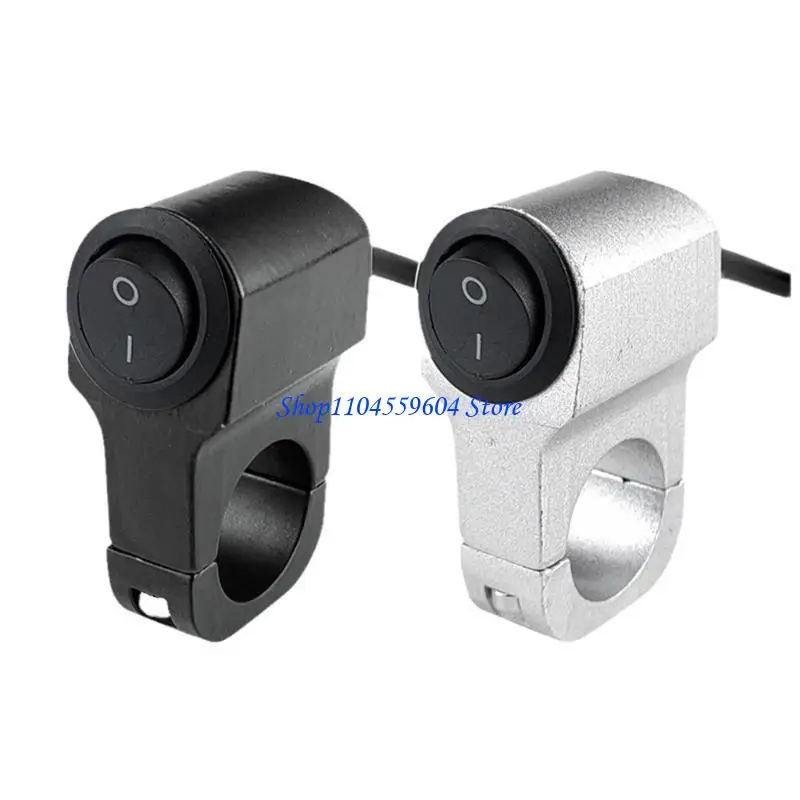 

12QM Headlight Switches 22mm 7/8in Scooter Fog Light On/Off Switches Button
