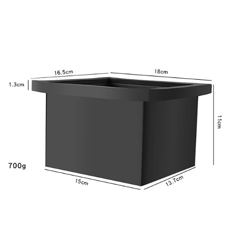 Амортизирующая кофемашина Beat Box, противоскользящая кофемолка, мусорное ведро с стуком для бариста