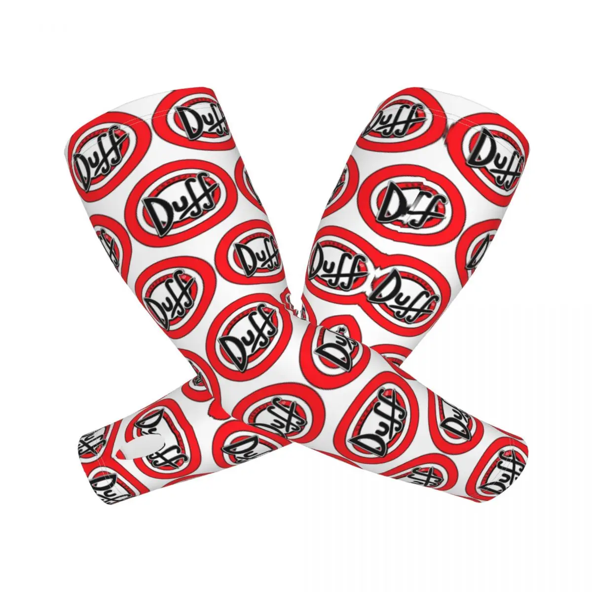 

Duff Beer уличные рукава для защиты от солнца и ультрафиолета, летние рукава из ледяного шелка для езды на велосипеде с татуировкой