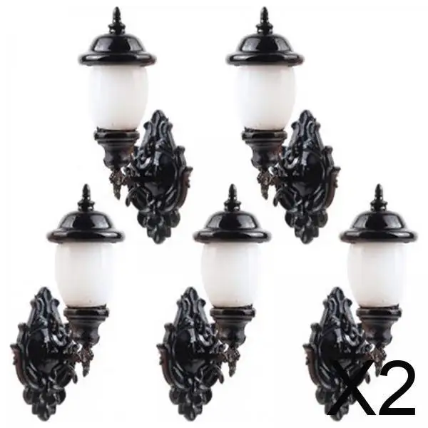 

Miniature Wall Lights Bedroom Solar Lamp Scenery Model Train Lighting for Architecture Sand Table and Garden