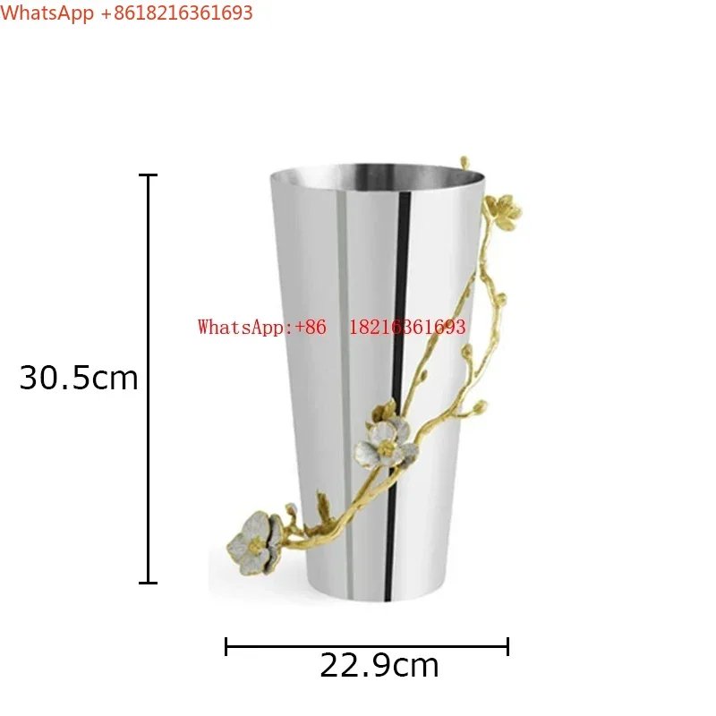 Limited Offer Creative Table Decoration, Flower Arrangement, Aesthetic Decoration, Butterfly, Ginkgo Leaf Decoration, Vase