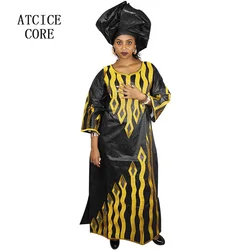 African Dresses For Women Dashiki African Bazin Riche Embroidery Design Clothing Fashion Dress