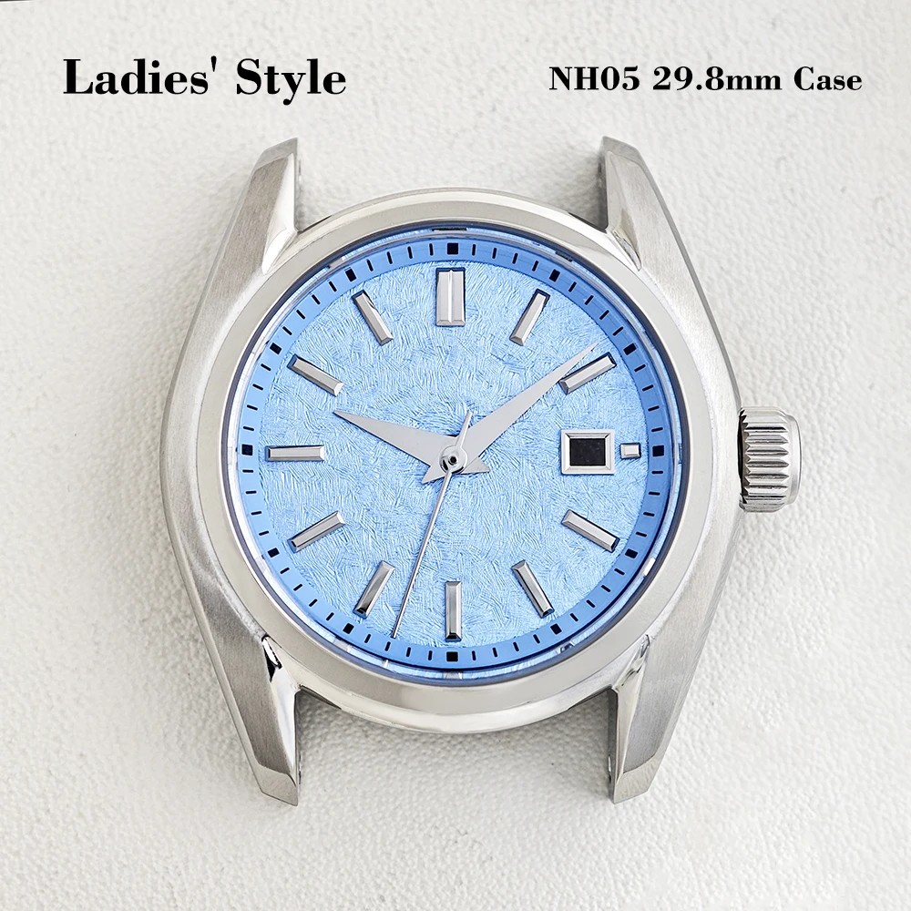 NH05/NH35 Couple Case 29.8mm/39.5mm Case 23mm/33.5mm Dial For GS NH05 Women's Case NH35 Men's Case Custom Logo Dial Couple Gifts