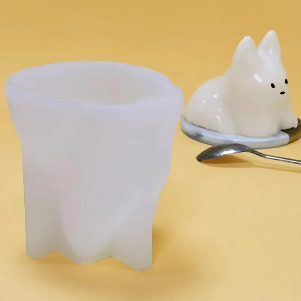 Cat Milk Pudding Silicone Mold Jelly Bowl Cake Cute Cake White Cold Ice Powder Mold Cake Chocolate Dessert Mould Akcesoria