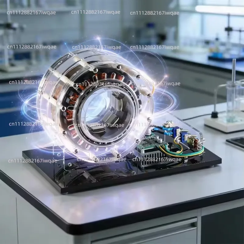 Shaftless Push Motor Model High Power Brushless Internal Rotor Motor Model Teaching Demonstration