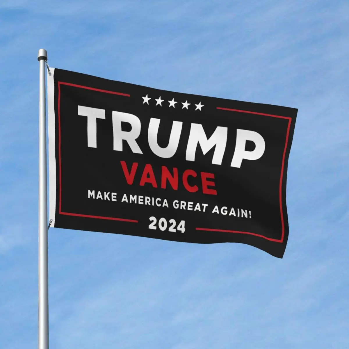 Trump Vance 2024 Election 2024 Flag Indoor Outdoor Banner 2 Grommets MMGA Decoration Double Sided 60x90 90x150cm Flags