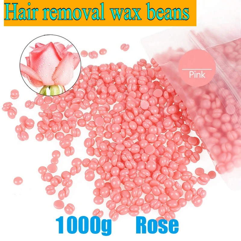 

Восковые бобы, горячая пленка, безболезненные восковые бусины для депиляции, 500 г/1000 г, твердые восковые бобы, нагревательная восковая машина, бикини, лицо, тело, удаление волос