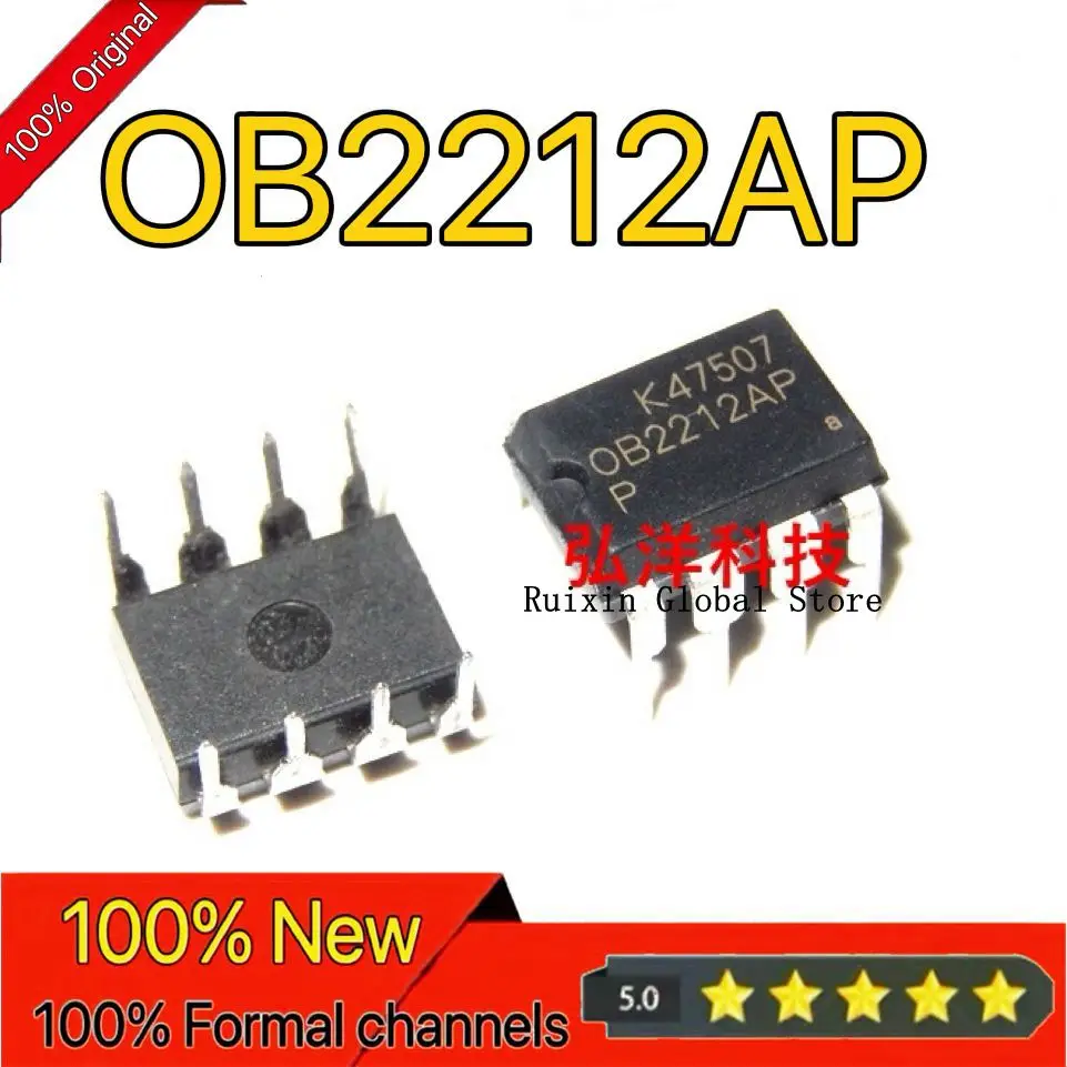 New imported original OB2212AP direct insertion DIP-8 OB2212 PWM switch power supply controller