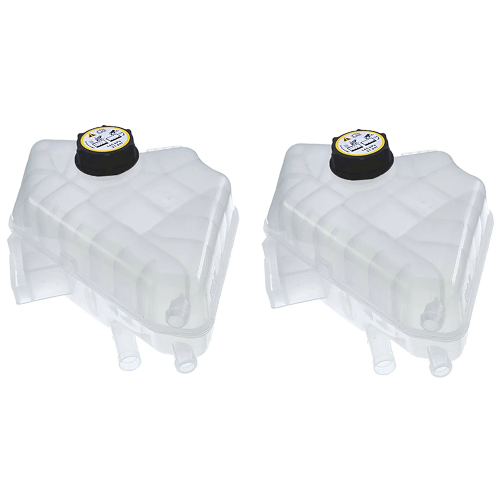 

2X Coolant Water Tank Engine Coolant Expansion Tank for Ford B-Max Ecosport Fiesta VI 8V218K218AB 1513111