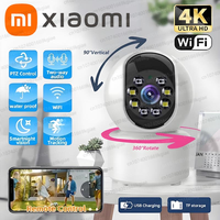 Xiaomi 4K Rotatable Smart Camera WiFi Controllable Surveillance Auto Tracking 2-way Audio Color Night Vision Monitor Indoor Cam