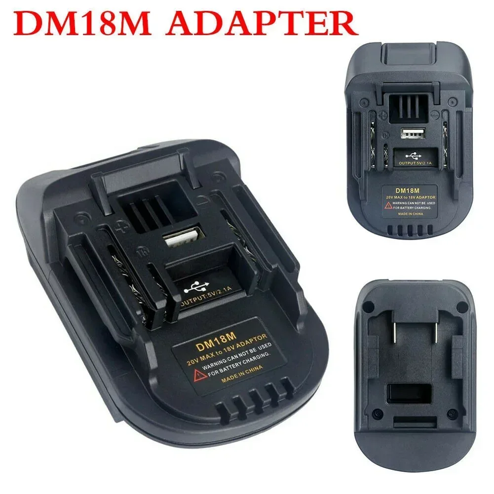 DM18M Battery Adapter Converter For 18V Power Tools For Bl1830 Bl1850 Bl1840  Power Tool Accessory In Stock