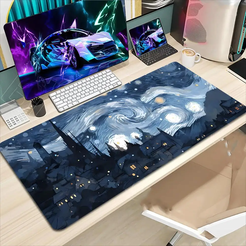 

Коврик для мыши, большой коврик для компьютерного офиса, игровые настольные коврики, резиновые противоскользящие коврики для игровой клавиатуры, длинные настольные коврики 590