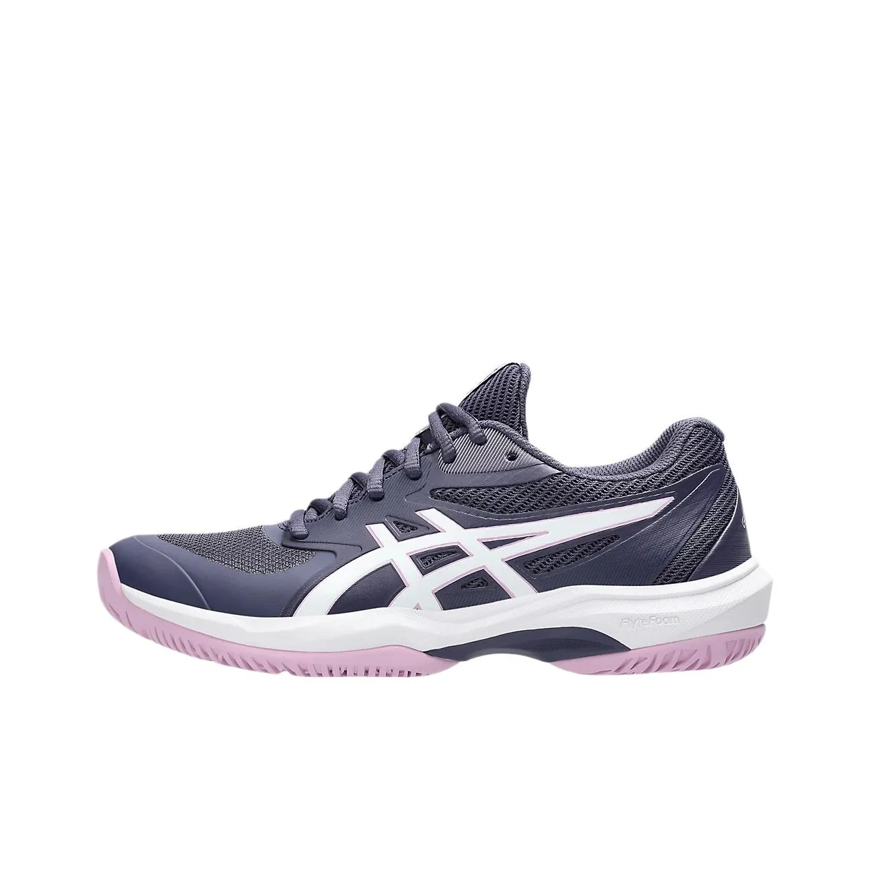 ASICS GAME FF Tennis Shoes Women's Low Top Purple 1042A281-500