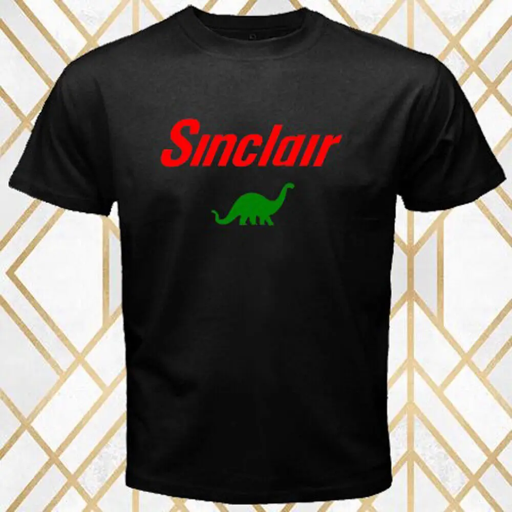 Sinclair Dino Gasoline Men's Black T Shirt Size S 5XL