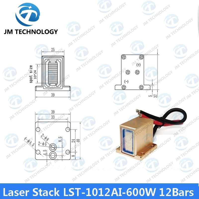 Laser Stack LST-1012AI-600W 12Bars