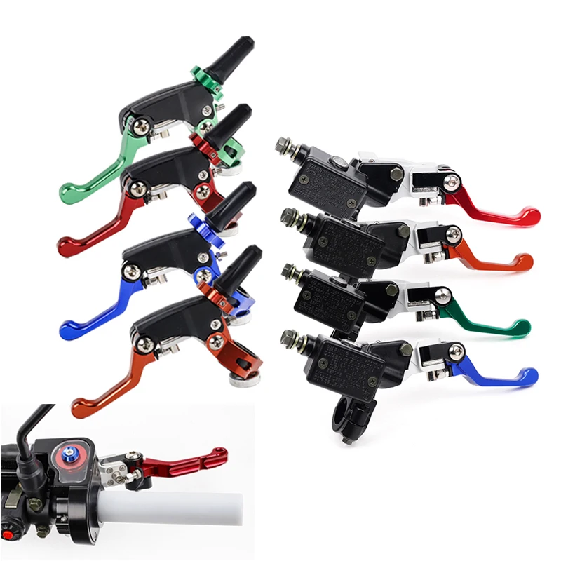 Motorcycle 360° CNC Labor-saving Folding Brake Clutch Brake Handle Front Brake Pump Master Cylinder Hydraulic Brake Lever