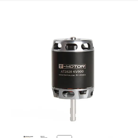 

T-MOTOR AT2826 Бесщеточный двигатель с длинным валом KV900 KV1100 для дронов дальнего действия БПЛА с фиксированным крылом
