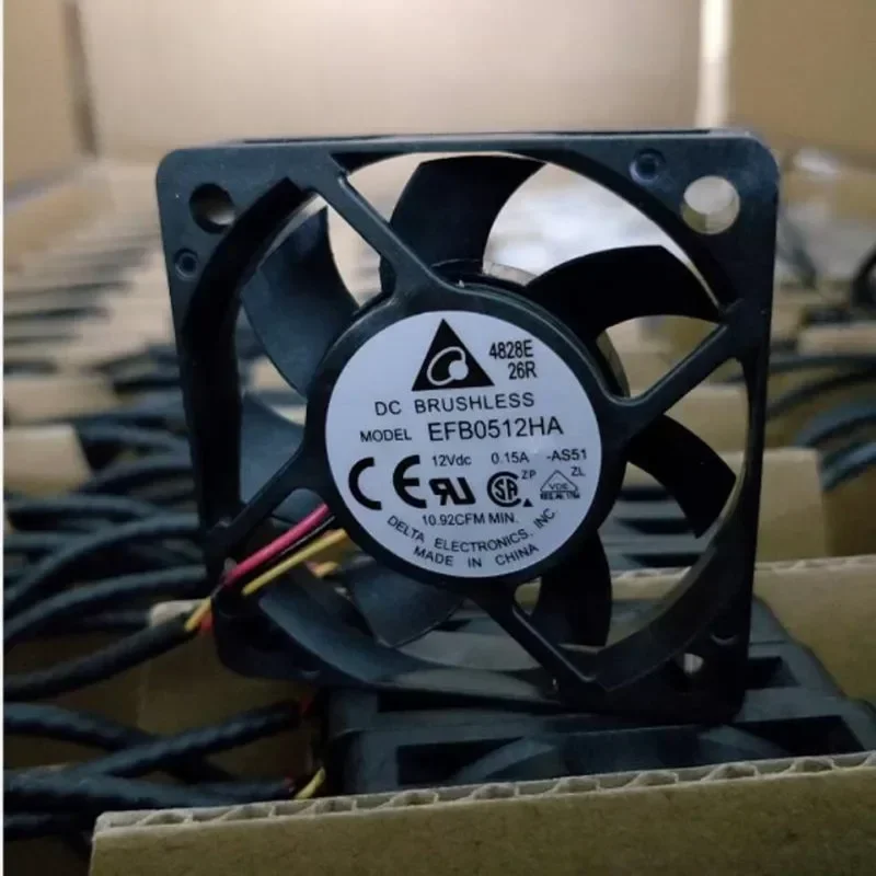 

Delta 5010 50MM 50x50x10MM Fan EFB0512HA For Cooler Master Two Ball Bearing Cooling fan DC12V 0.15A with 3pin 4pin PWM