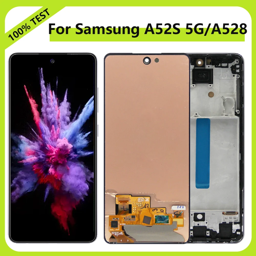 

TFT A52S 5G A528 6,5 "экран дисплея для Samsung Galaxy A528B A528B/DS A528N ЖК-дисплей с сенсорным экраном дигитайзер в сборе