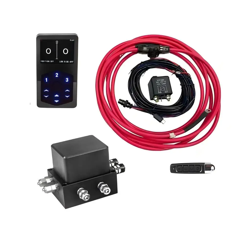 Kit de gestion d'air universel pour automobile, édition économique, kit de suspension pneumatique à mémoire de trois segments, pièces de performance automobile DW-VP