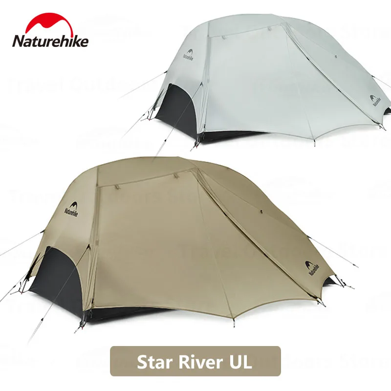 

Naturehike Star River UL Hiking Tent Ultralight Double Layer Canopy Camping equipment Tent Waterproof Windproof Three Seasons