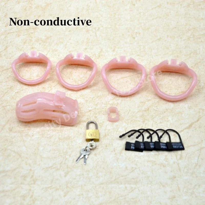 New Design Chastity Device Short & Long Electric Shock Cage With Code Lock Penis Ring Chastity Cage Cock Ring Sex Toi For Man 18