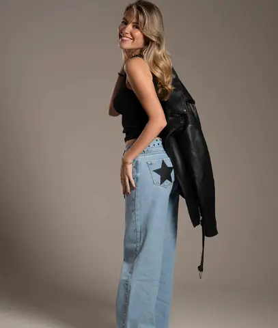 8 best sales महिलाओं की सीधी टांगों वाली जींस - №7