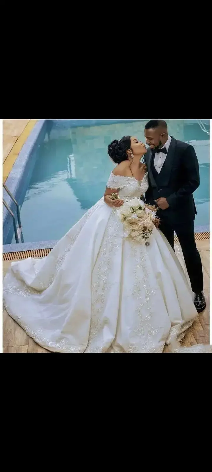 Flavinke مخصص رائع جديد جودة عالية زائدة الزفاف ألف خط حجم كبير صنع فستان زفاف العروس فساتين الزفاف 2025