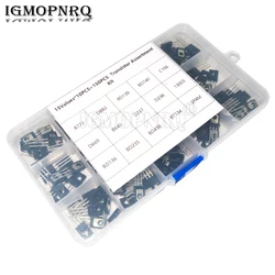 150PCS TO-126 Transistor Assortment Kit Pack B772 D882 BD139 BD140 C106 D669 B649 D237 D238 13003 BD136 BD235 BD438 BT134 2P4M