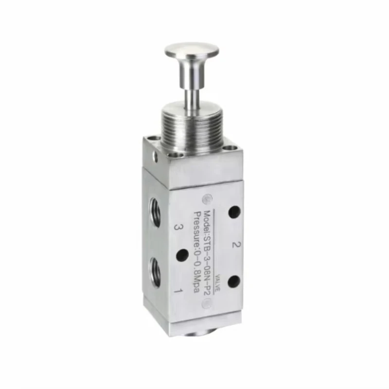 

SUS316 STB Series 3 Port NPT1/4 Hand Pull Stainless Steel Mechanical Valve Pneumatic Parts