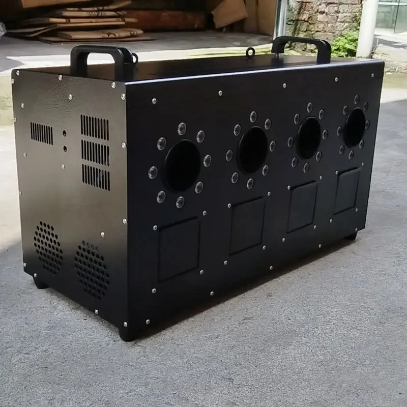 

3000W 4 Way LED Bubble Fog Machine DMX512 Smoke Fog Bubble Lighting Blower RGBW Stage Event Wedding Party Bar DJ Club Lighter