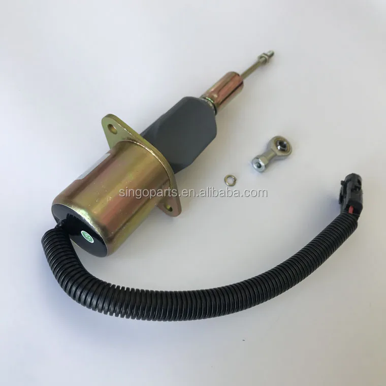 12V Fuel Stop Shut off Solenoid RE53507 For John Deere 4555 4560 4760 Tractor