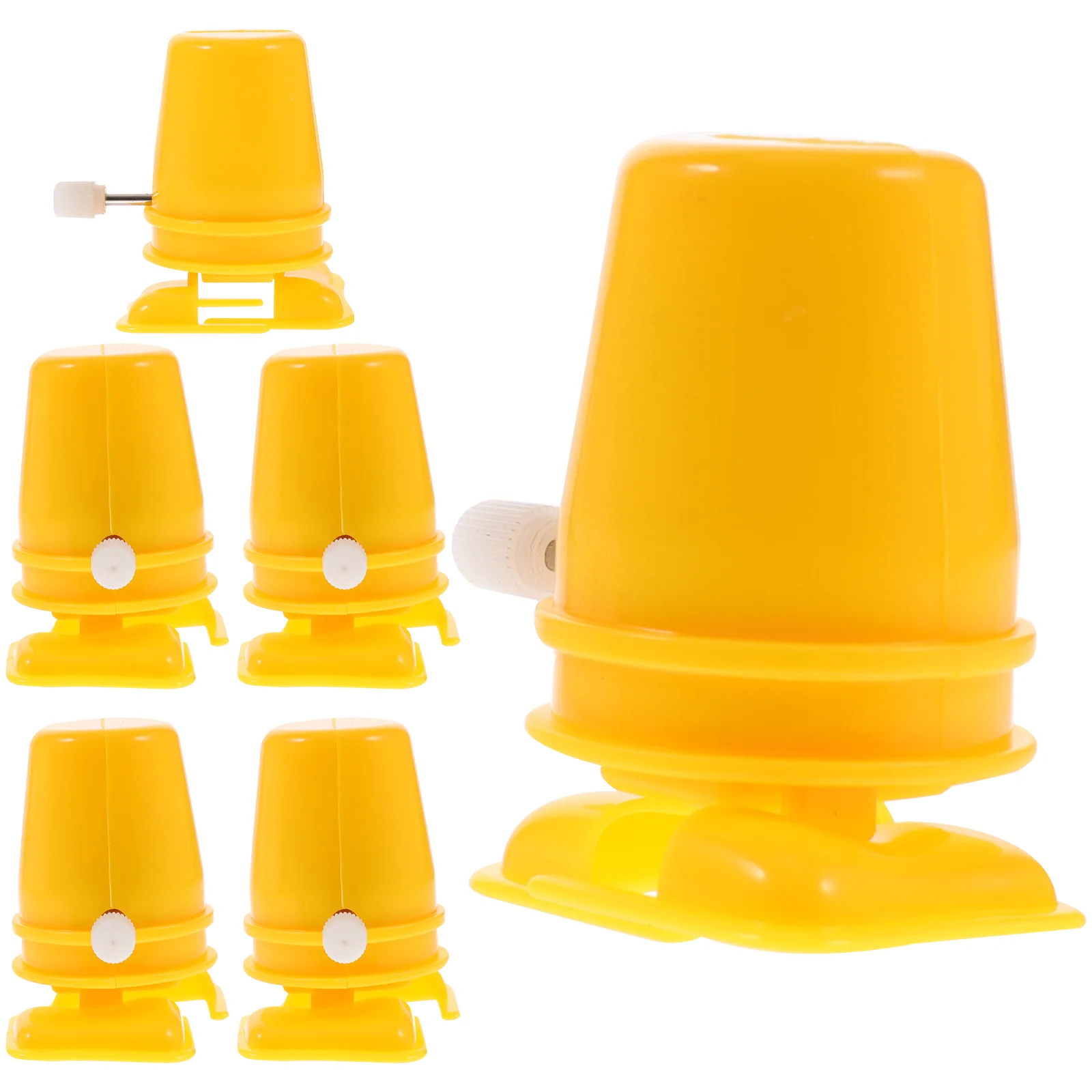 

6 Pcs Clockwork Robot Accessories Toy Making Hobby Plaything Small Movement Mini Rewinding Part DIY Accessory Slush