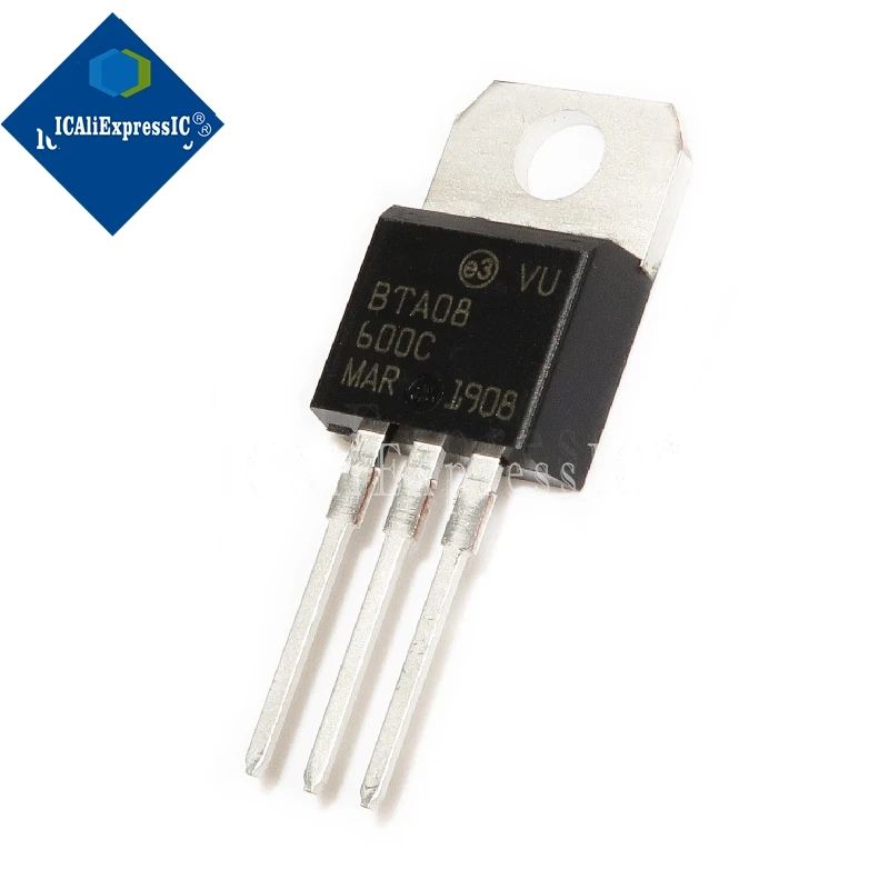 10Pcs/Lot BTA08-600… - image