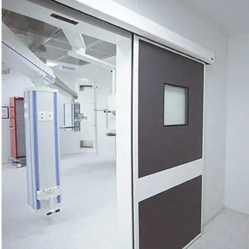 

Hospital Automatic Hermetic Sliding Steel Door For Icu Operating Theater Surgery Room Doors