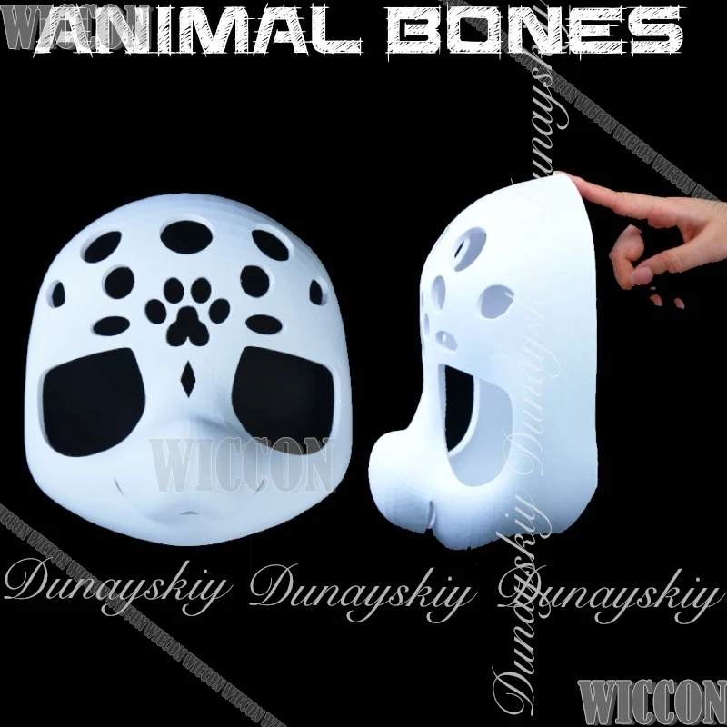 

Halloween Anime Animal Bones Are Common To Animal Cosplay In White Color 3D Printed Technology Prop Cos Carnival Outfit Gifts