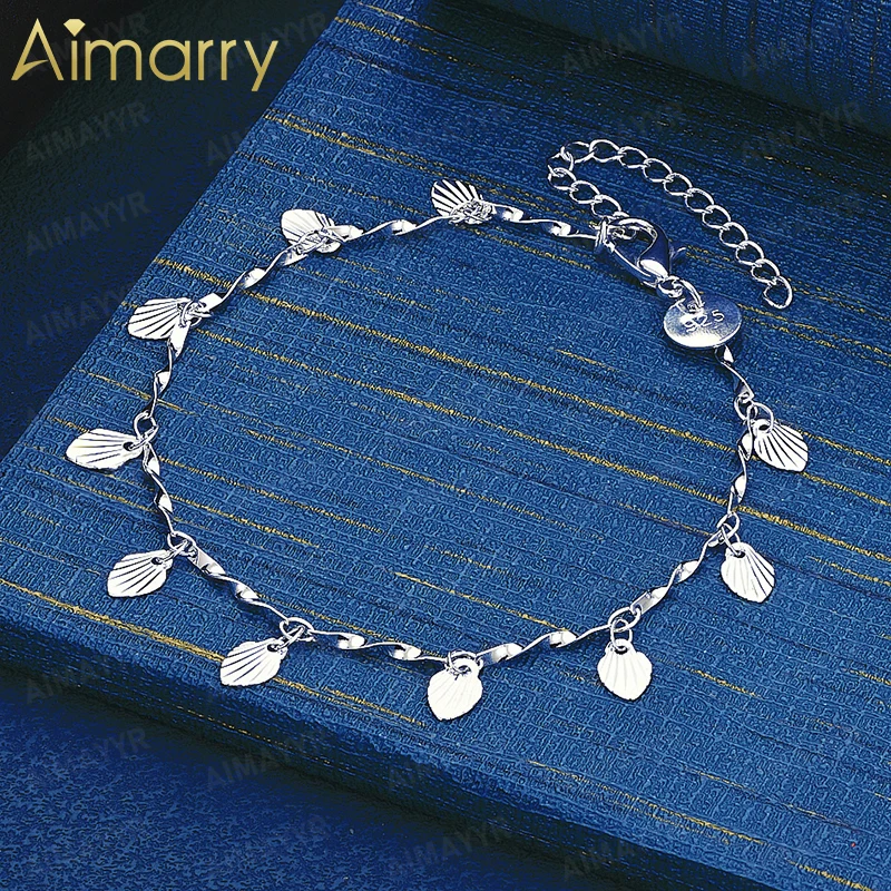 925 Sterling Silver Multi Shell Pendant Bracelet for Women's Parties Banquets Weddings High-quality Fashion Gifts Jewelry
