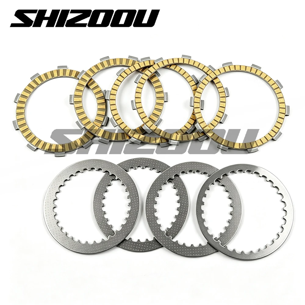For CFMOTO 250SR 250NK Motorcycle 250NK/300NK 250SR/300SR Clutch Plates Steel Plates Friction Disc CF250NK Engine Accessories