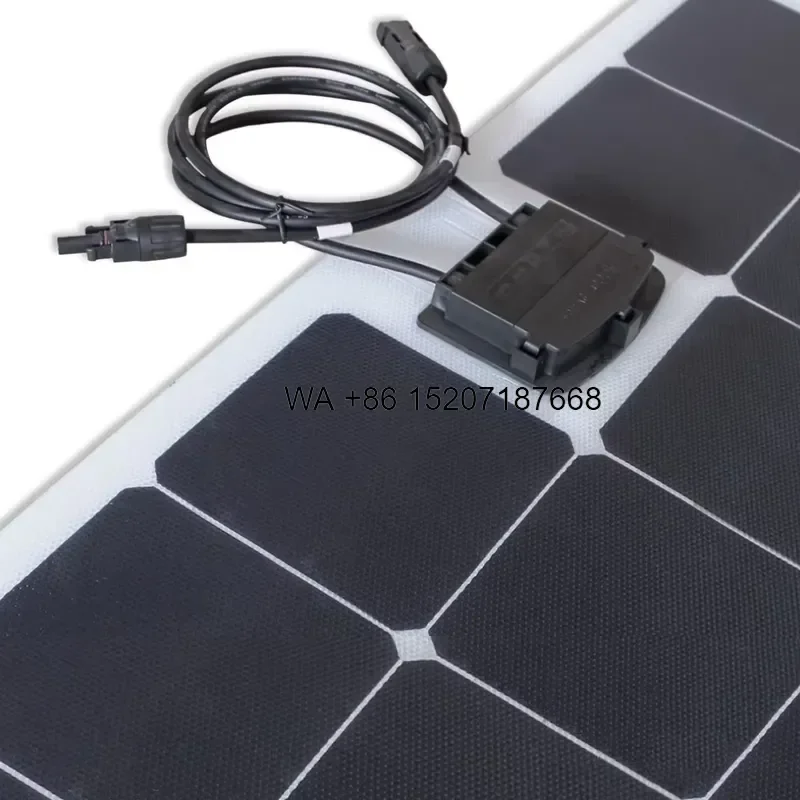 Wmwmnu Light Weight Monocrystalline Photovoltaic Module 175w Flexible Solar Panel Thin Solar Panel 300w 200w 100w 400w 18v