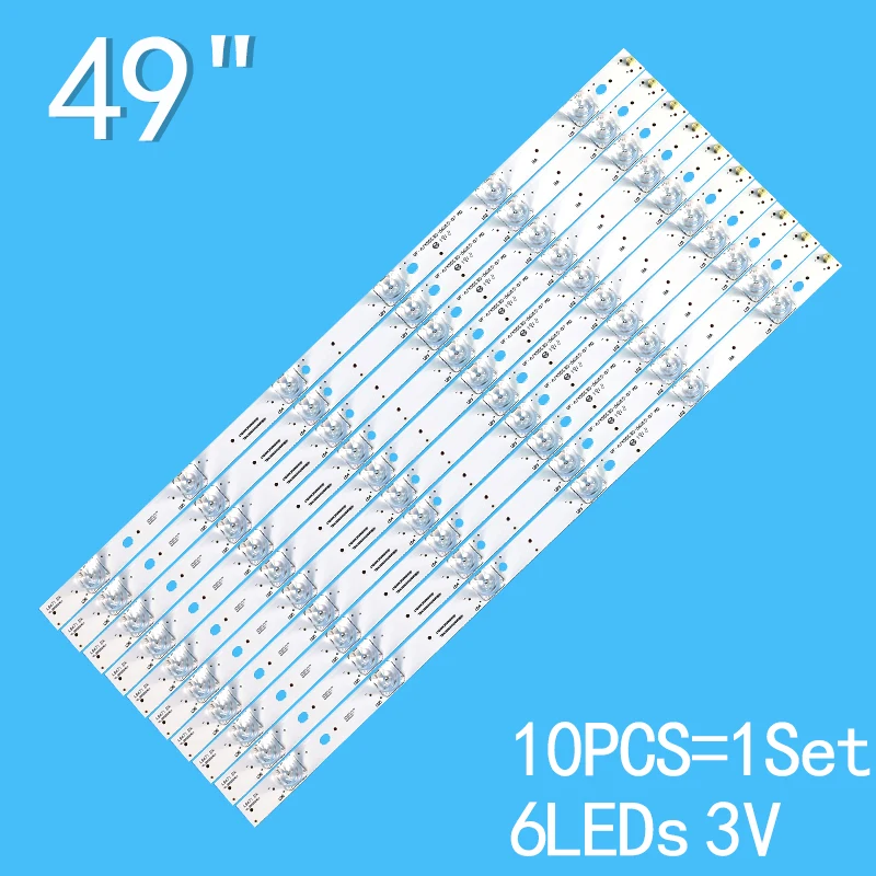 LED backlight for LC-49CUF8462ES LC-49CUG8362KS LC-49CUF8372ES LC-49CUF8472ES RF-AJ490E30-0601S-07 A0 AJ490E32 02 A2 8372ES 8462