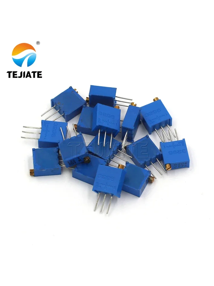 5PCS 3296W potentiometer trimmer resistor 10R 20R 50R 100R 200R 500R 1K 2K 5K 10K 20K  1M 2M