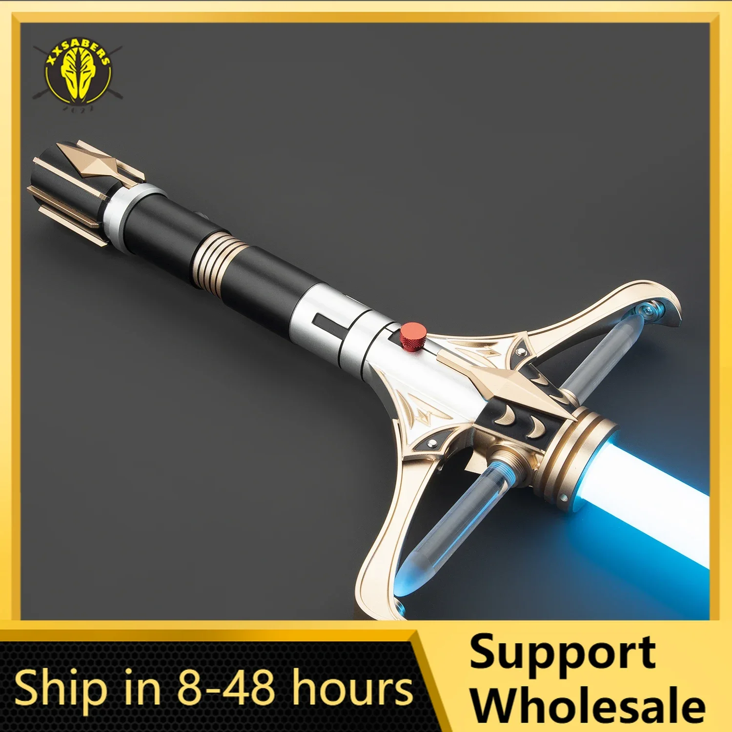 

Lightsaber Neopixel Jedi Laser Sword Metal Hilt Heavy Dueling Sensitive Smooth Infinite Changing Hitting Sound LTG Light Saber