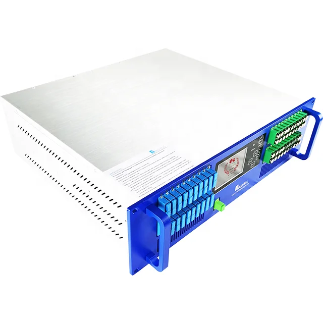 XG-PON XGS - PON  ONU ONT CATV FTTH High Power Fiber  CATV EDFA combiner 40 Ports 20dBm 21dBm 22dBm power