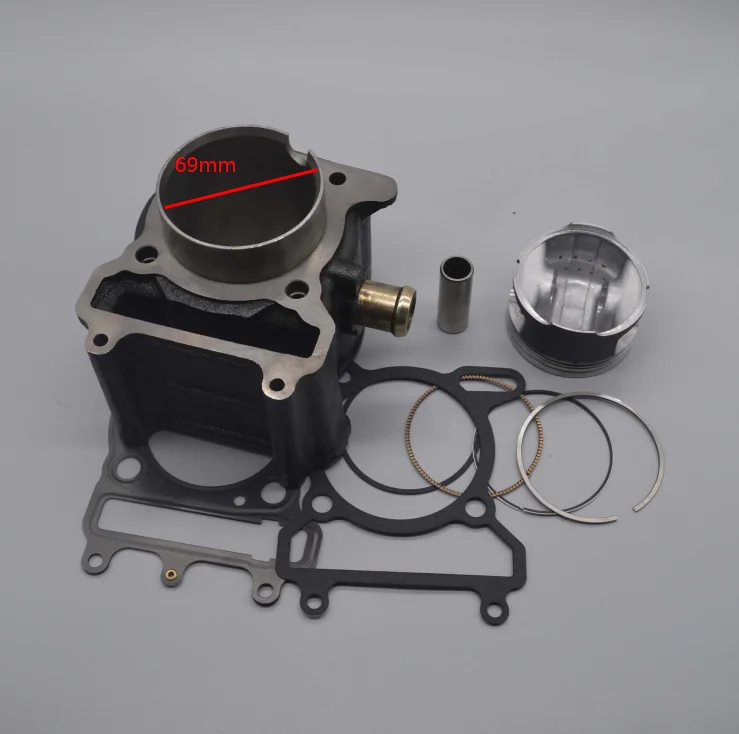69mm Cylinder Piston Kit Gasket for Scooter Keeway Benelli Silverblade 250 Silver Blade 250cc Zafferano 250 BJ250T-8 QJ169MM