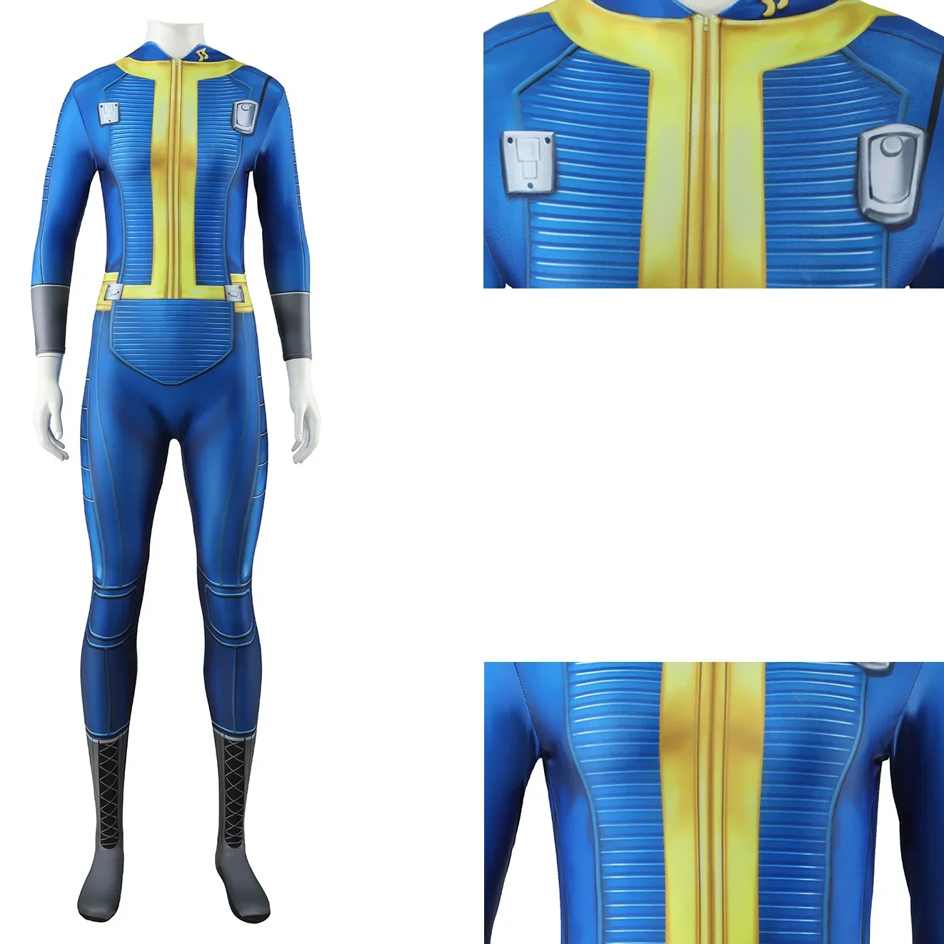 Lucy MacLean Fallout Cosplay Jumpsuit Man Woman Costume Halloween Cosplay Clothing