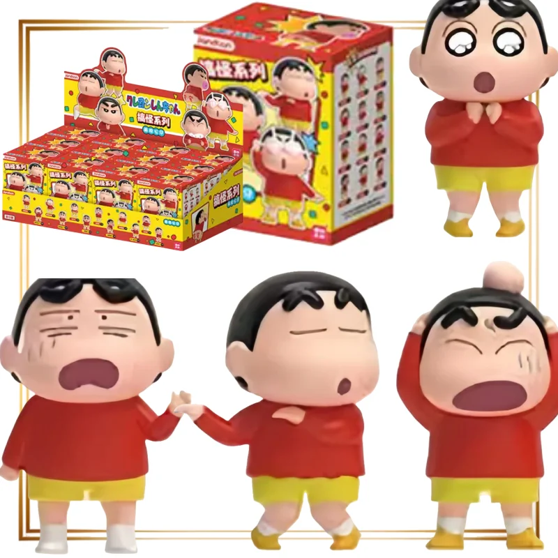 

TOPTOY Crayon Boy Shin C-Chan забавная серия слепая коробка милые куклы настольные украшения коробка-сюрприз аниме периферийные устройства праздничные подарки