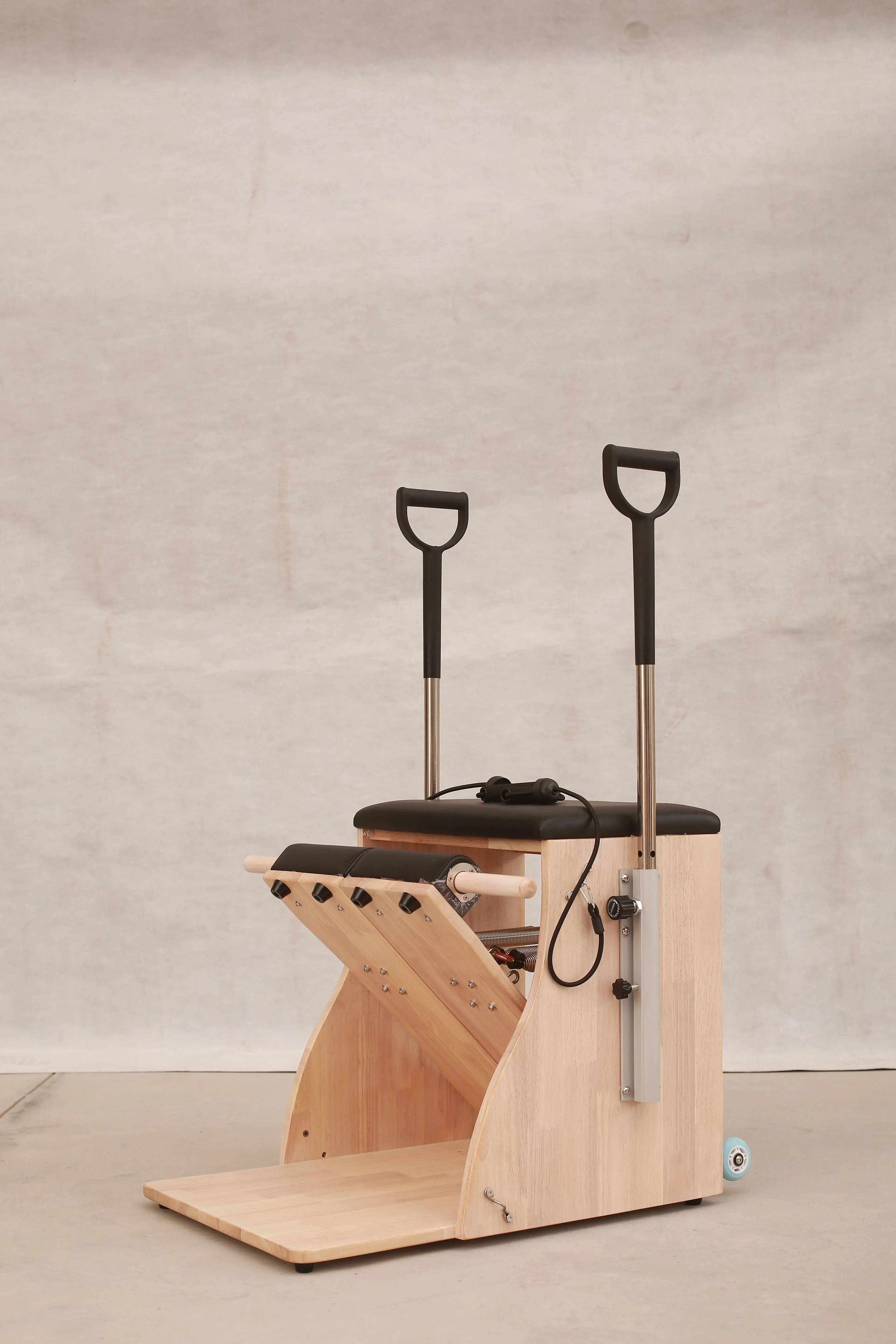 

-Factory Direct Pilates Reformer Combo Chair Body Balance Stability Wunda Chair Pilates Chair