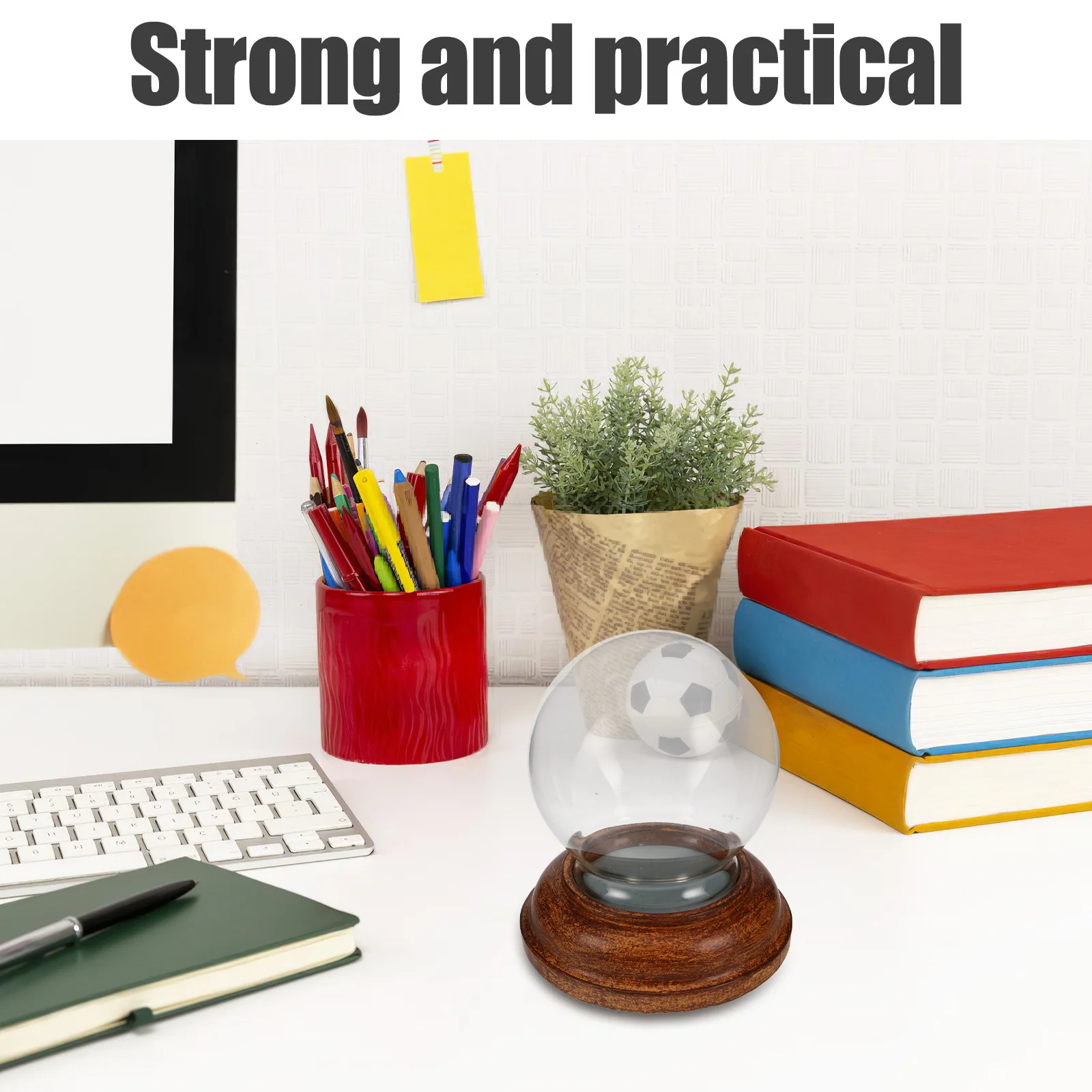 

Snow Globe Kit DIY Clear Glass Dome for Crafting Party Decorations Make Your Own Snowglobe Small Glass Dome with Base