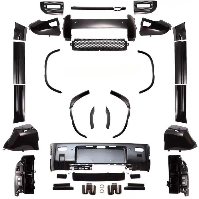 High Quality Gloss Black Body Kit Fit for Defender 2020 LR1377862/LR1297272