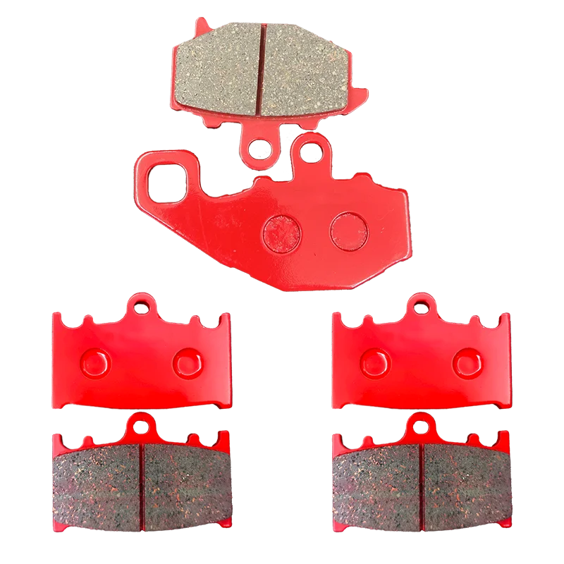 Motorcycle Ceramic Front Rear Brake Pads for KAWASAKI ZR 400 Zephyr 1997-2001 ZZR 400 600 ZX-6R 1995-1997 ZX9R 1993-2005